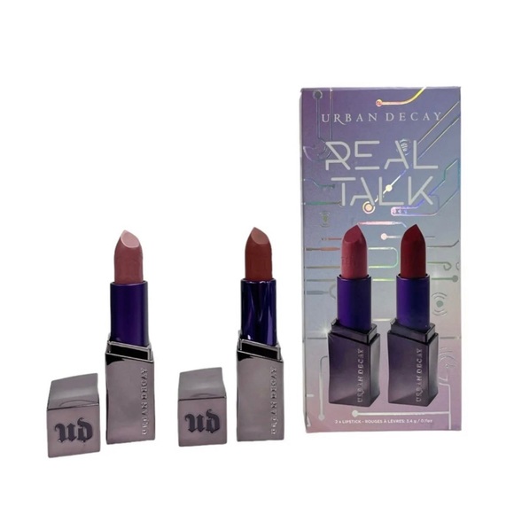URBAN DECAY REAL TALK VICE LIPSTICK DUO - BACKTALK/CALLBACK - Picture 9 of 10